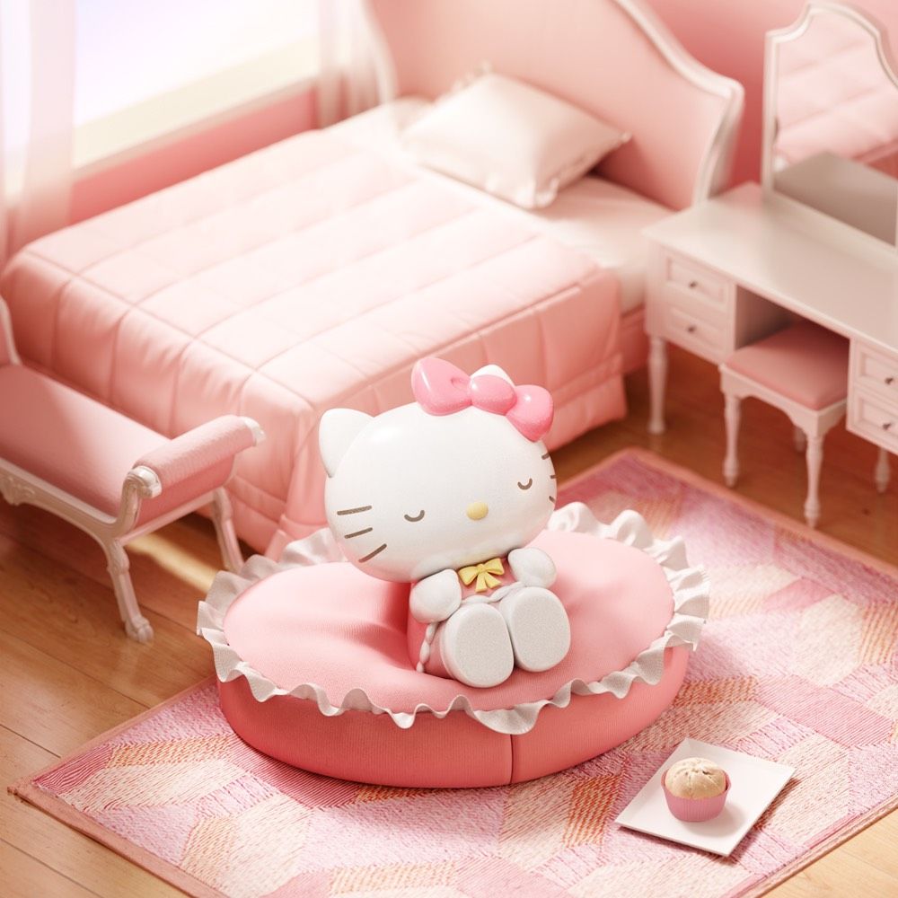 想跟布丁狗一樣軟爛！7-11開賣超Q「軟綿沙發系列」三麗鷗公仔、戴眼罩小可愛+迷你沙發太生火！-7