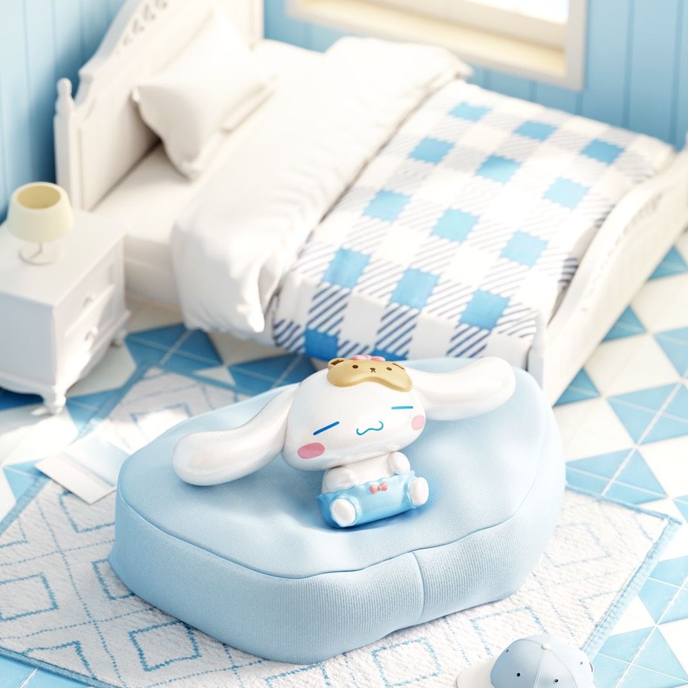 想跟布丁狗一樣軟爛！7-11開賣超Q「軟綿沙發系列」三麗鷗公仔、戴眼罩小可愛+迷你沙發太生火！-5