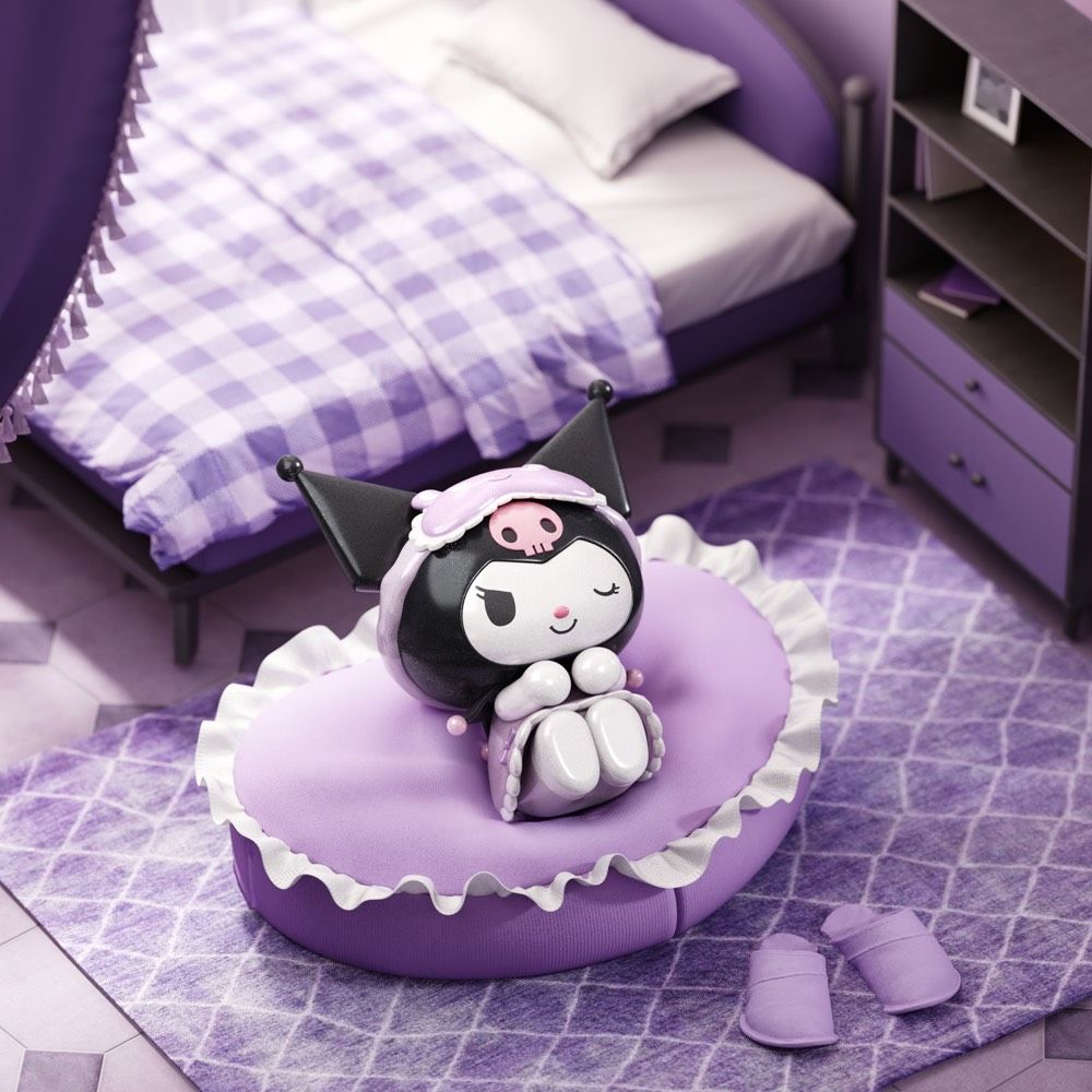 想跟布丁狗一樣軟爛！7-11開賣超Q「軟綿沙發系列」三麗鷗公仔、戴眼罩小可愛+迷你沙發太生火！-6