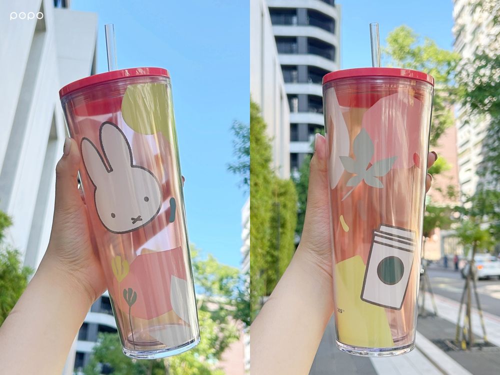 星巴克又跟米飛兔聯名啦！台灣限定「櫻花米飛兔冷水壺、店員米飛兔吊飾」全都太生火！-4