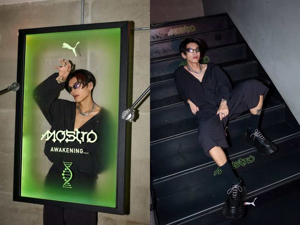 這雙默默大爆紅！PUMA怪獸鞋「薄底鞋+刺刺鞋底」王靜同款玫瑰粉必收！-2