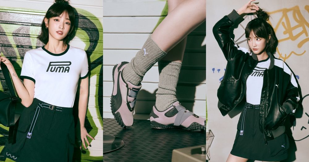 這雙默默大爆紅！PUMA怪獸鞋「薄底鞋+刺刺鞋底」王靜同款玫瑰粉必收！-13