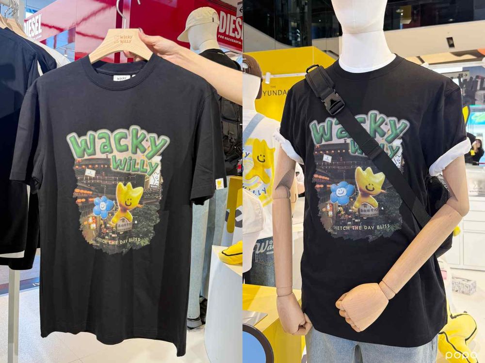 人氣韓牌Wacky WiLLY快閃登場！滿額送「GISELLE同款吊飾」、限定夜市T恤這裡才有！-8