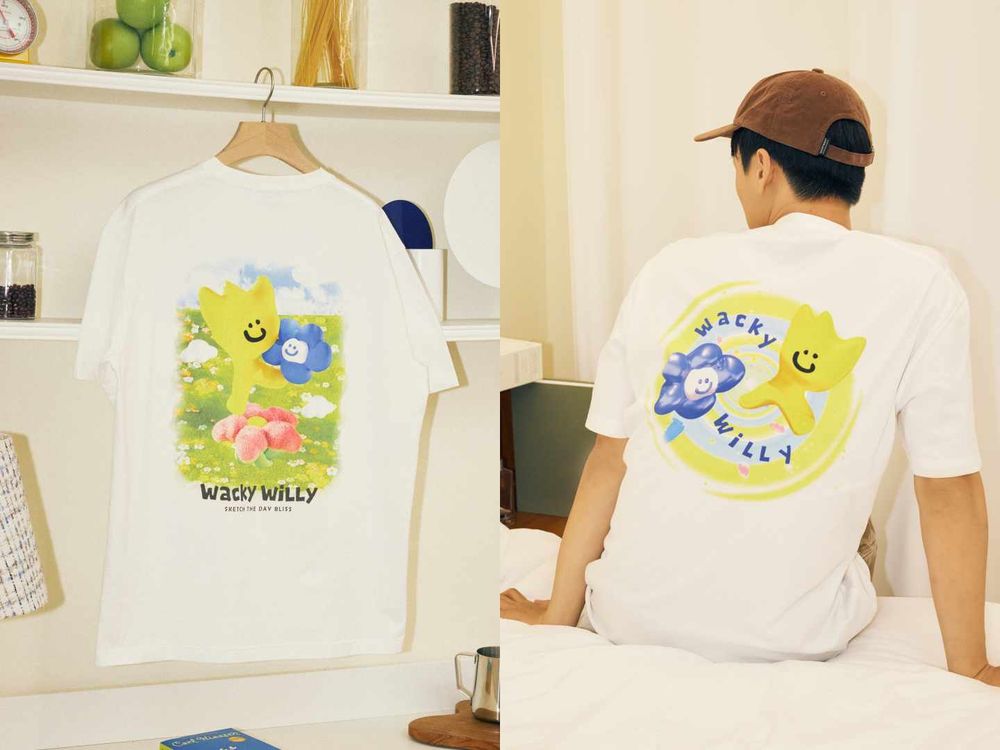 人氣韓牌Wacky WiLLY快閃登場！滿額送「GISELLE同款吊飾」、限定夜市T恤這裡才有！-9