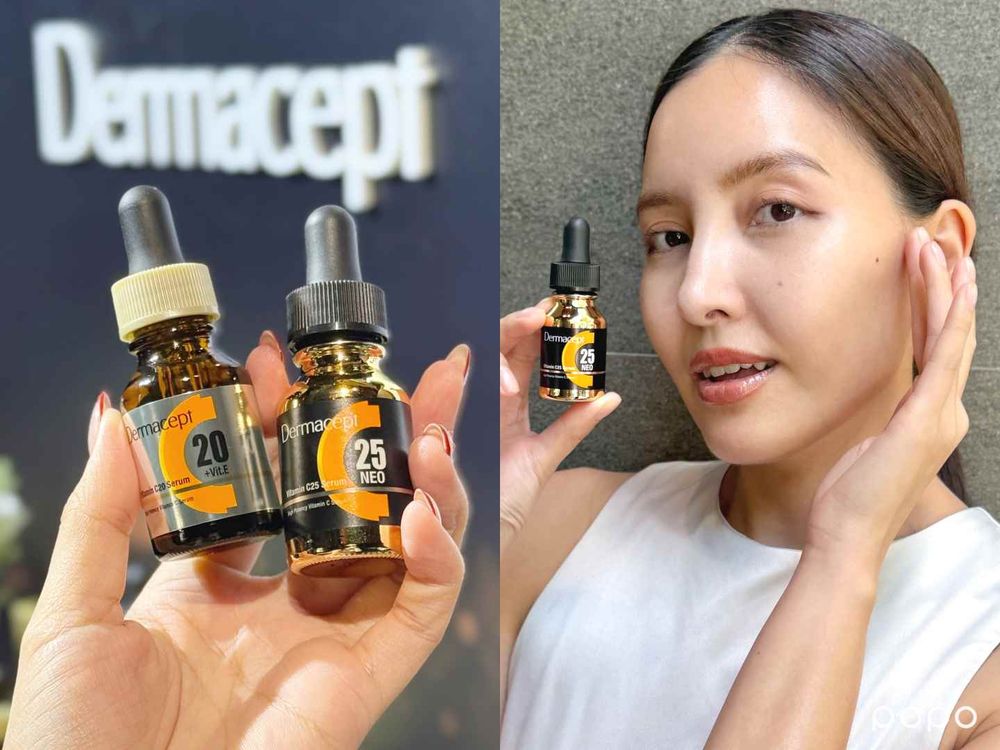 日本維他命C保養王者Dermacept正式登台！史上最高濃度「25%純維他命C」美白、抗老、撫紋通通做得到！-2