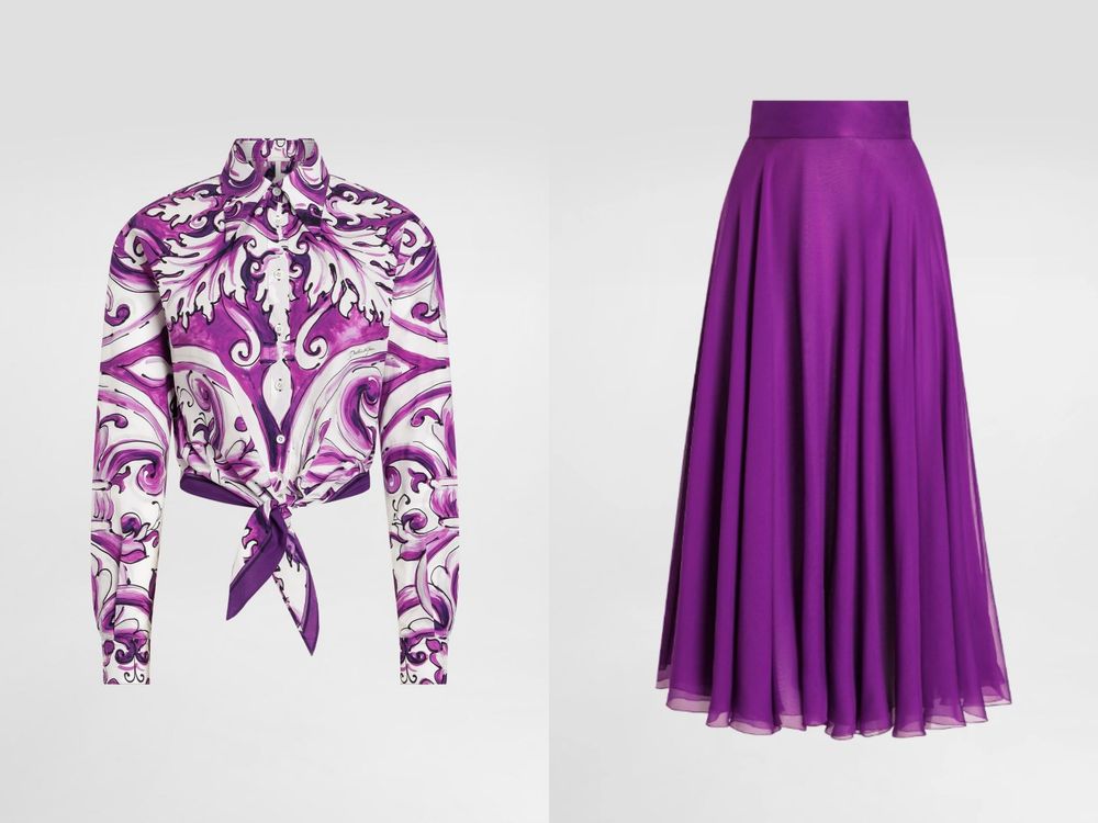 極繁主義回歸！Dolce&Gabbana秋冬系列「丁海寅花襯衫、蕾絲洋裝」根本明星的性感衣櫃！-3