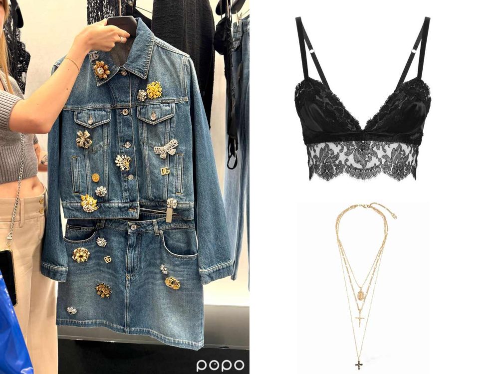 極繁主義回歸！Dolce&Gabbana秋冬系列「丁海寅花襯衫、蕾絲洋裝」根本明星的性感衣櫃！-7