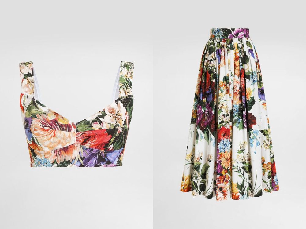 極繁主義回歸！Dolce&Gabbana秋冬系列「丁海寅花襯衫、蕾絲洋裝」根本明星的性感衣櫃！-5