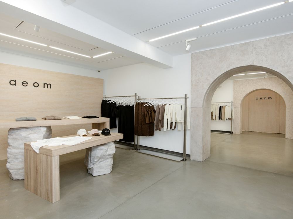 只有四天！質感服飾品牌aeom實體快閃店來了！可以直接試穿帶走的機會來了！-11