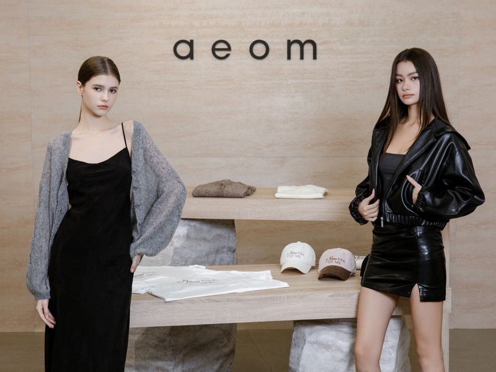 只有四天！質感服飾品牌aeom實體快閃店來了！可以直接試穿帶走的機會來了！-12