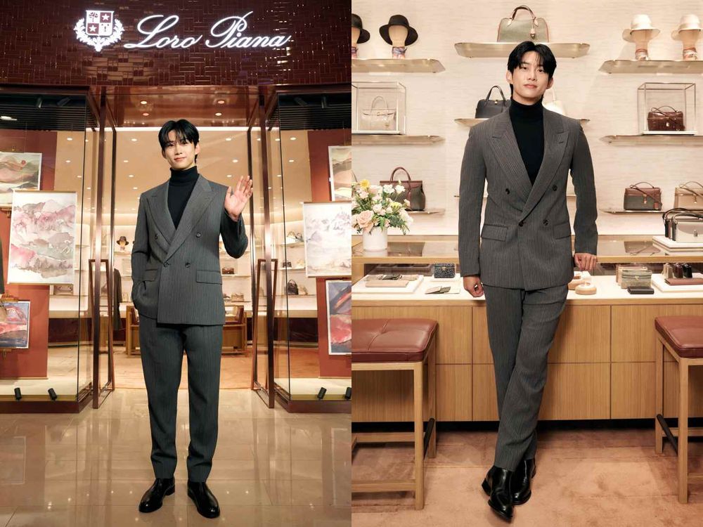 「元祖野獸」玉澤演本人超帥！降臨Loro Piana台北101活動！狂比愛心超寵粉、粉絲們幸福了！-4