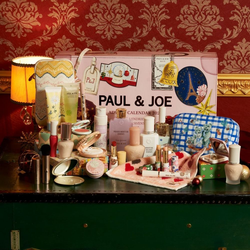 史上最多正貨！2025PAUL&JOE「巴黎假期倒數月曆」復古旅行箱＋女伶派對妝、共18款必收正貨！-6