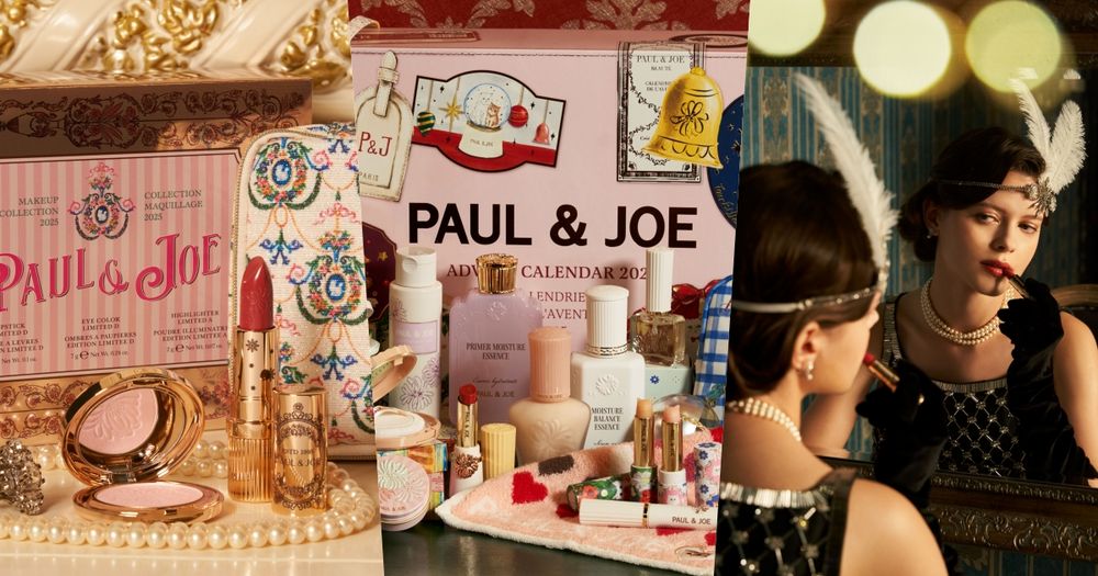 史上最多正貨！2025PAUL&JOE「巴黎假期倒數月曆」復古旅行箱＋女伶派對妝、共18款必收正貨！-11