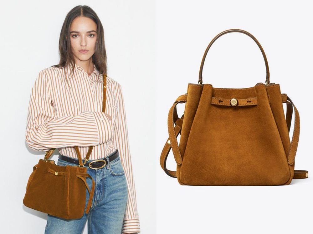 把馬路當伸展台走！「人間邪魅王」李洙赫現身Tory Burch活動！老公同款Romy包買得起！-7