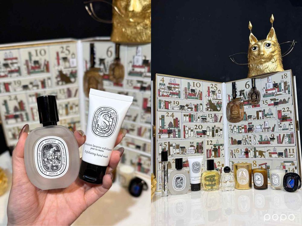 Diptyque「燭金夜語」2025聖誕限量系列開賣！冷杉香氛蠟燭、松果玻璃裝飾球、奢華倒數月曆必收！-14