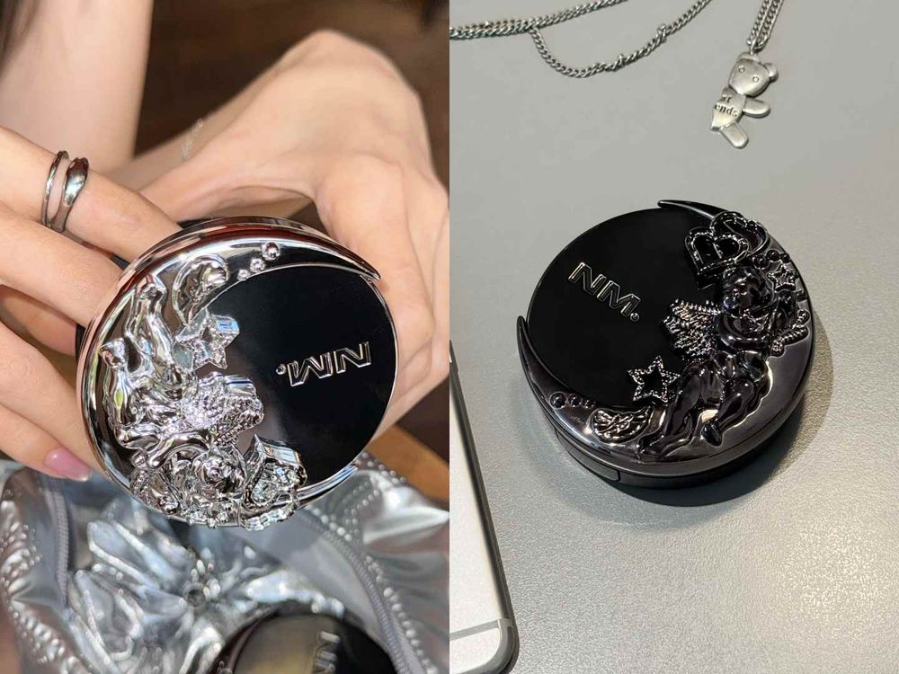 韓國美妝界最夢幻跨界聯名！NAMING.攜手潮流品牌「氣墊粉餅、Yuna同款腮紅」換上限量天使包裝，根本是藝術收藏品！-2