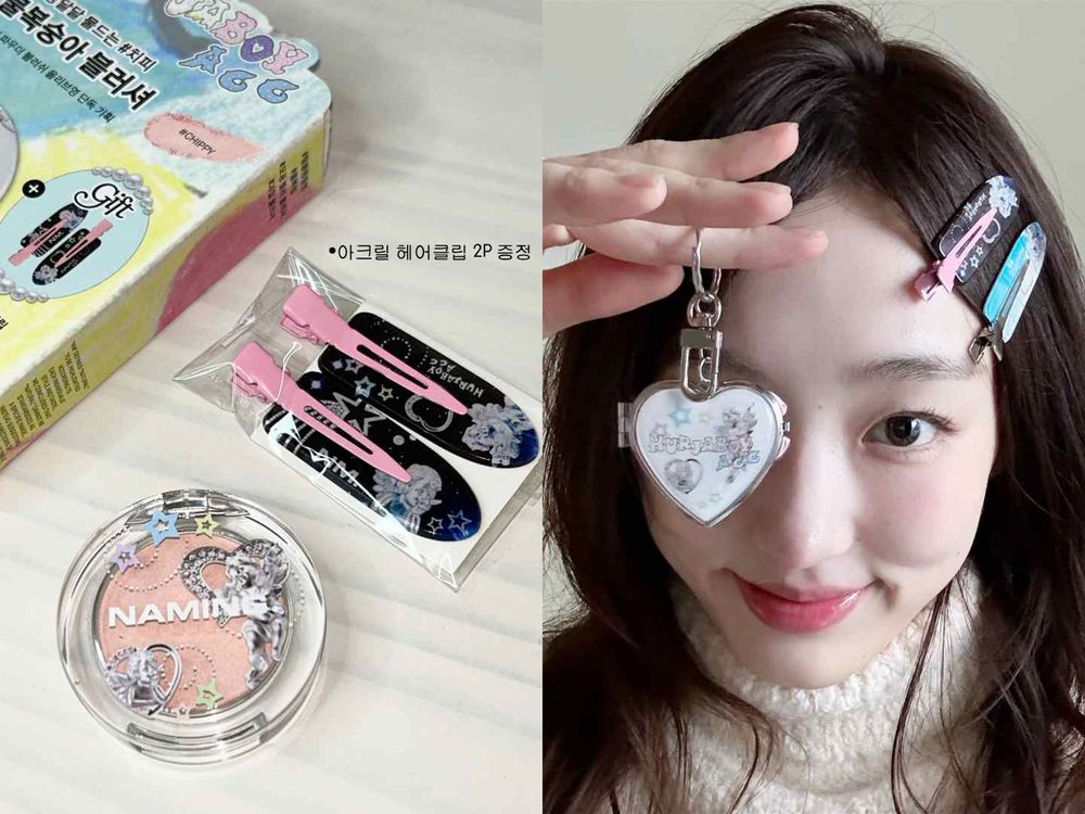 韓國美妝界最夢幻跨界聯名！NAMING.攜手潮流品牌「氣墊粉餅、Yuna同款腮紅」換上限量天使包裝，根本是藝術收藏品！-14