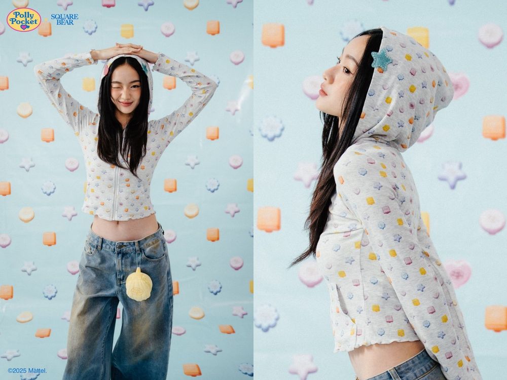 SQUAREBEAR攜手經典玩具品牌Polly Pocket！將「口袋裡的小宇宙」穿上身！-2
