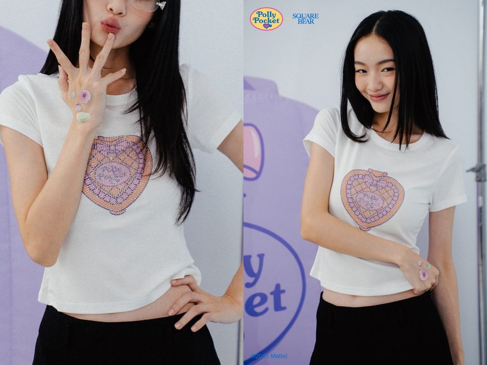 SQUAREBEAR攜手經典玩具品牌Polly Pocket！將「口袋裡的小宇宙」穿上身！-5