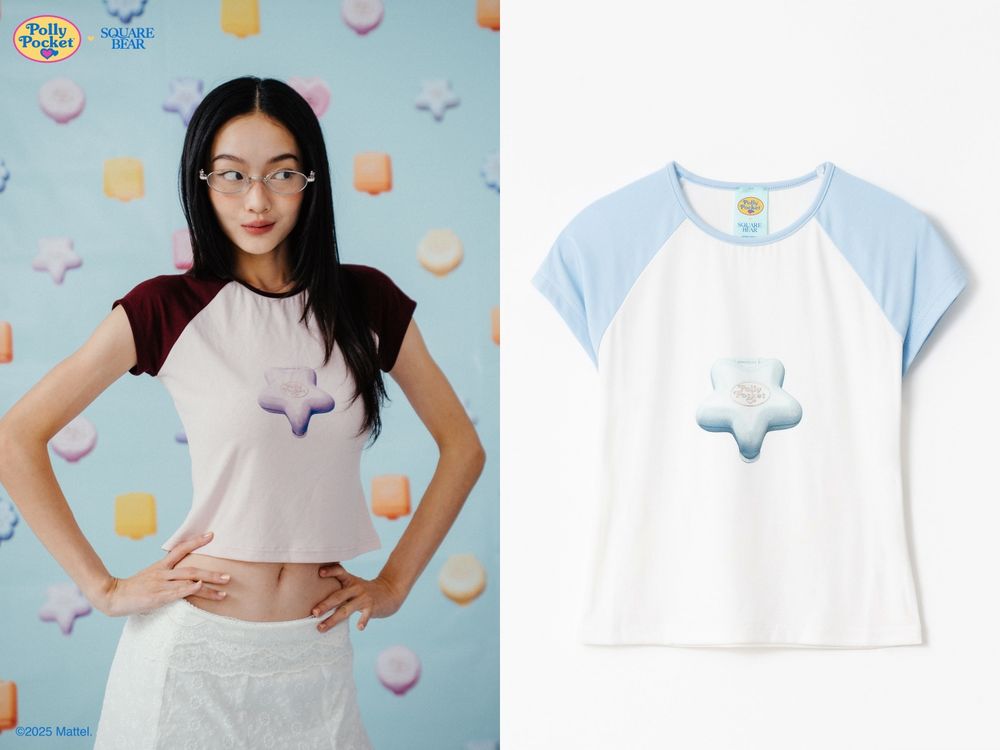 SQUAREBEAR攜手經典玩具品牌Polly Pocket！將「口袋裡的小宇宙」穿上身！-6