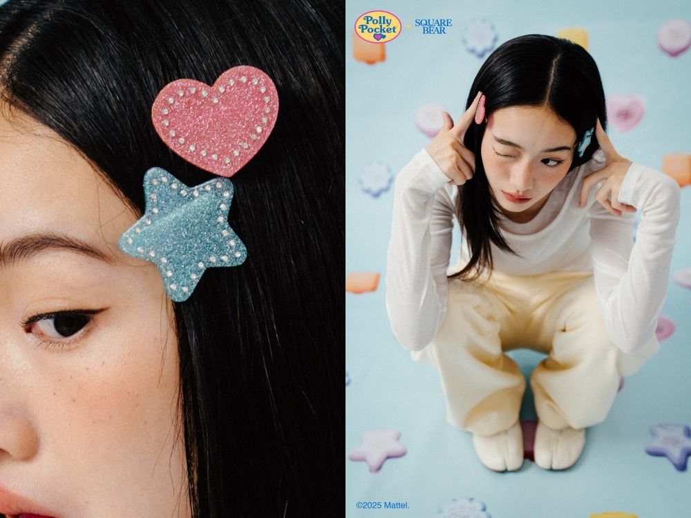 SQUAREBEAR攜手經典玩具品牌Polly Pocket！將「口袋裡的小宇宙」穿上身！-9