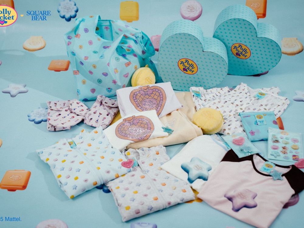 SQUAREBEAR攜手經典玩具品牌Polly Pocket！將「口袋裡的小宇宙」穿上身！-13