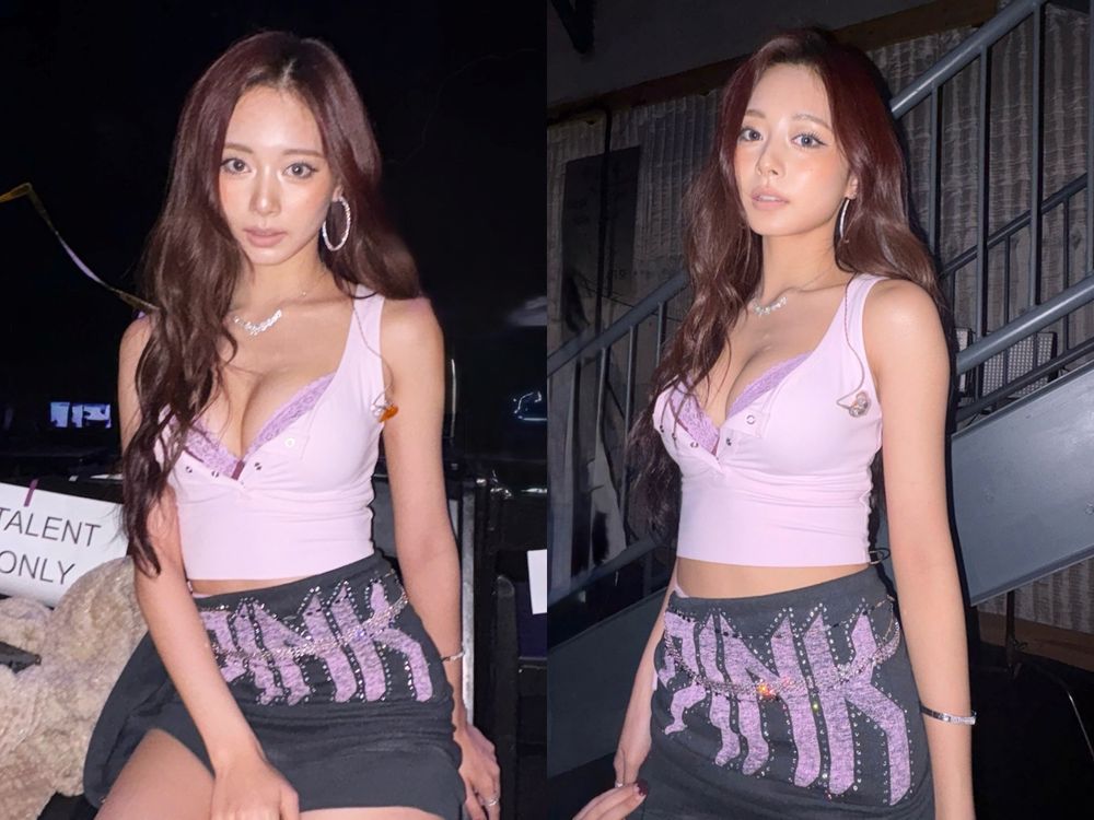 子瑜美胸深溝藏不住！TWICE維密大秀表演穿的「爆乳內衣」找到了、效果真的超好？！-6