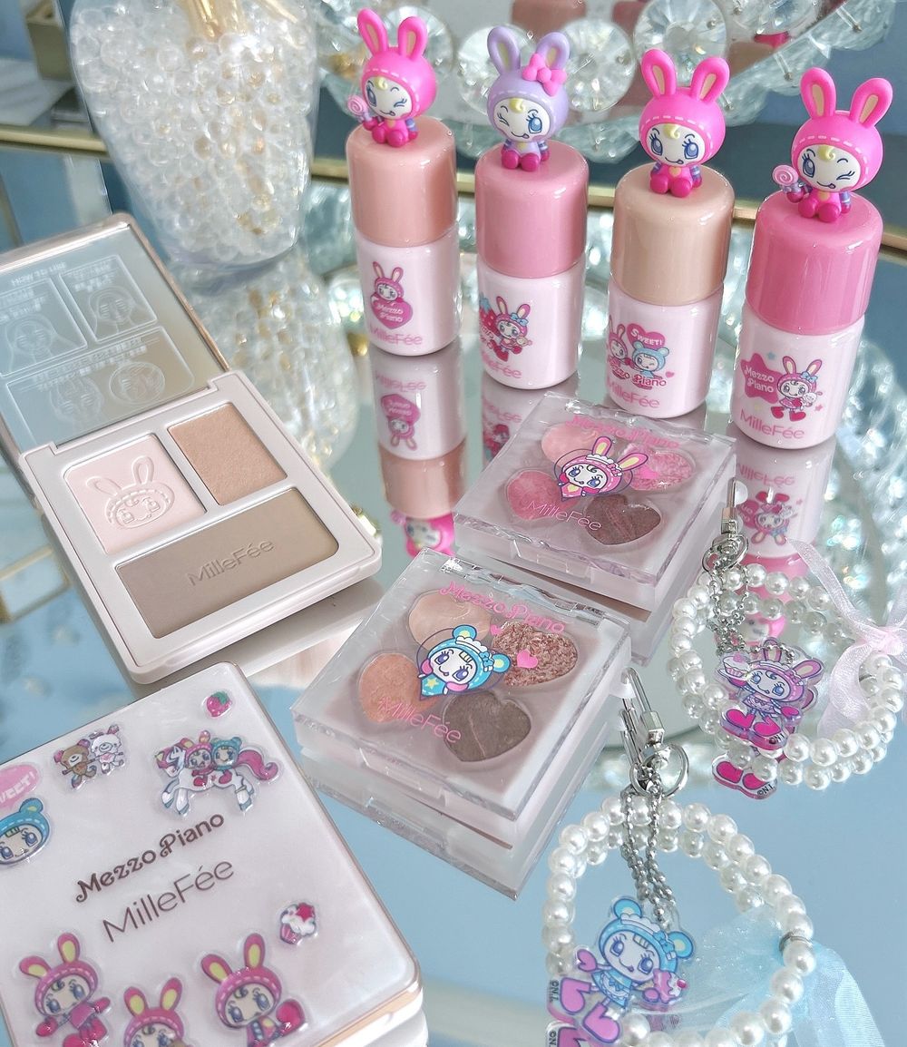 超夢幻彩妝結合童趣IP！MilleFée首次日本童裝mezzo piano聯名，腮紅液、眼影變裝，全可愛到想尖叫！-19
