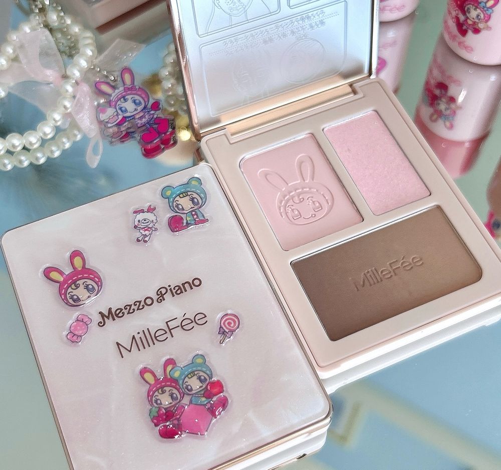 超夢幻彩妝結合童趣IP！MilleFée首次日本童裝mezzo piano聯名，腮紅液、眼影變裝，全可愛到想尖叫！-17