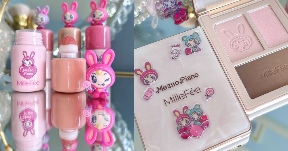 超夢幻彩妝結合童趣IP！MilleFée首次日本童裝mezzo piano聯名，腮紅液、眼影變裝，全可愛到想尖叫！-1