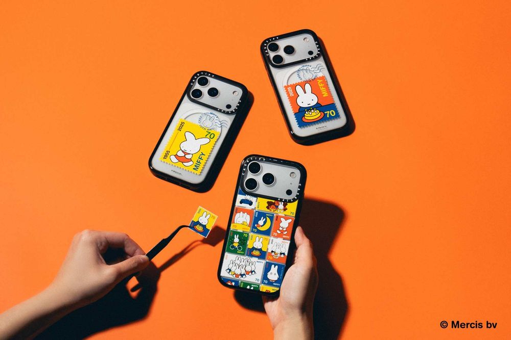 CASETiFY首度和Miffy米飛兔聯名！ 客製化信封手機殼、兔兔手機支架可愛到想全收藏！-7