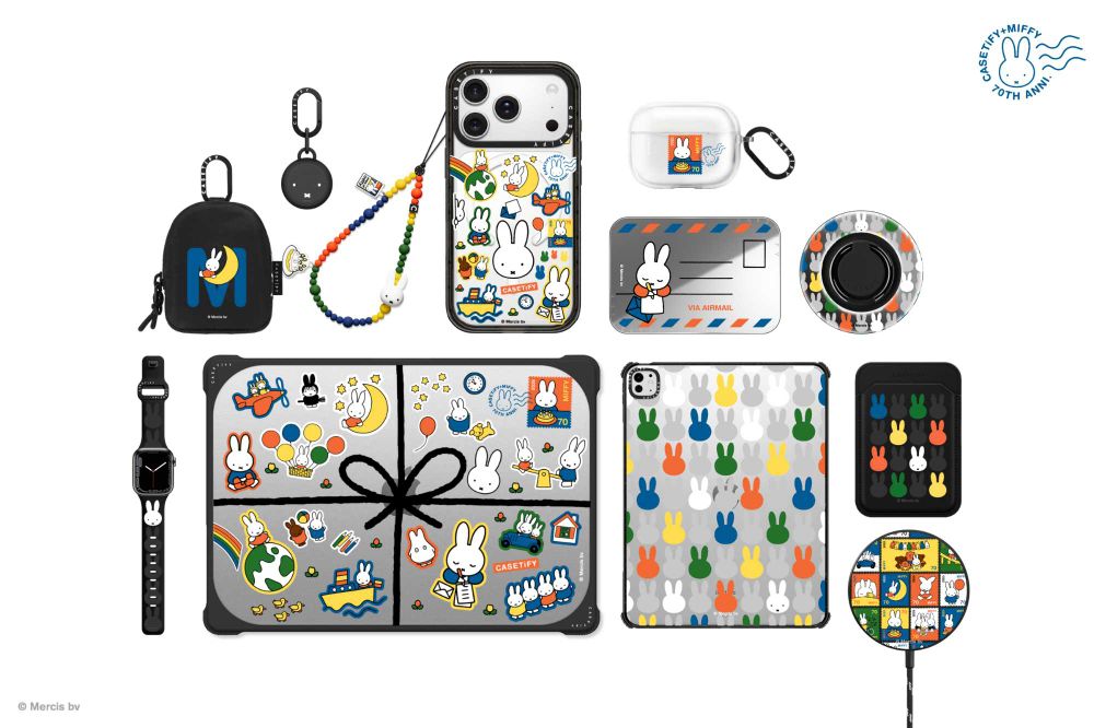 CASETiFY首度和Miffy米飛兔聯名！ 客製化信封手機殼、兔兔手機支架可愛到想全收藏！-10