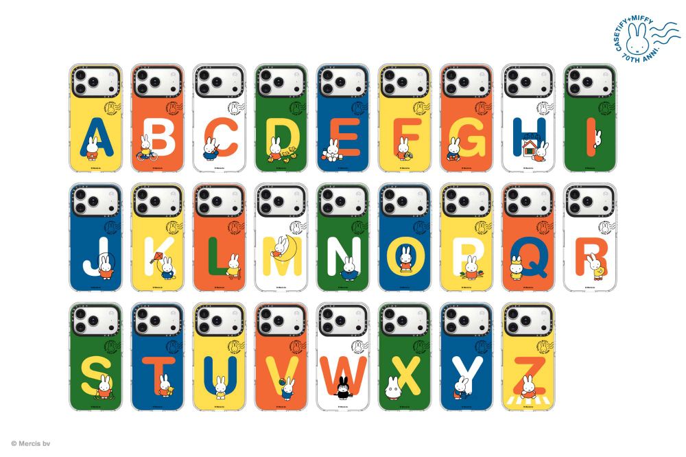 CASETiFY首度和Miffy米飛兔聯名！ 客製化信封手機殼、兔兔手機支架可愛到想全收藏！-11