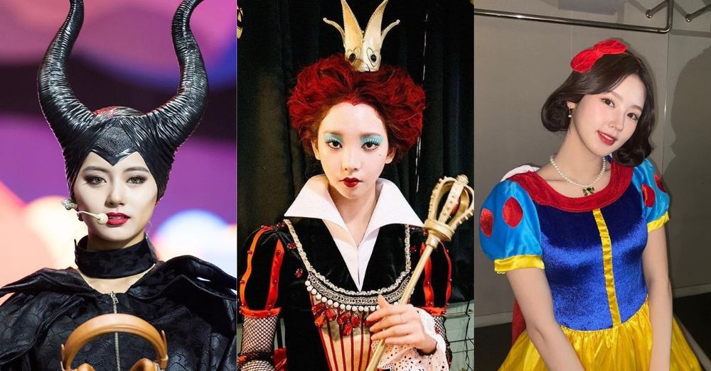 盤點8位討論度最高的女偶像萬聖節裝扮！薇娟「白雪公主」神還原，子瑜「黑魔女」＆Karina「紅心皇后」超用心！-1