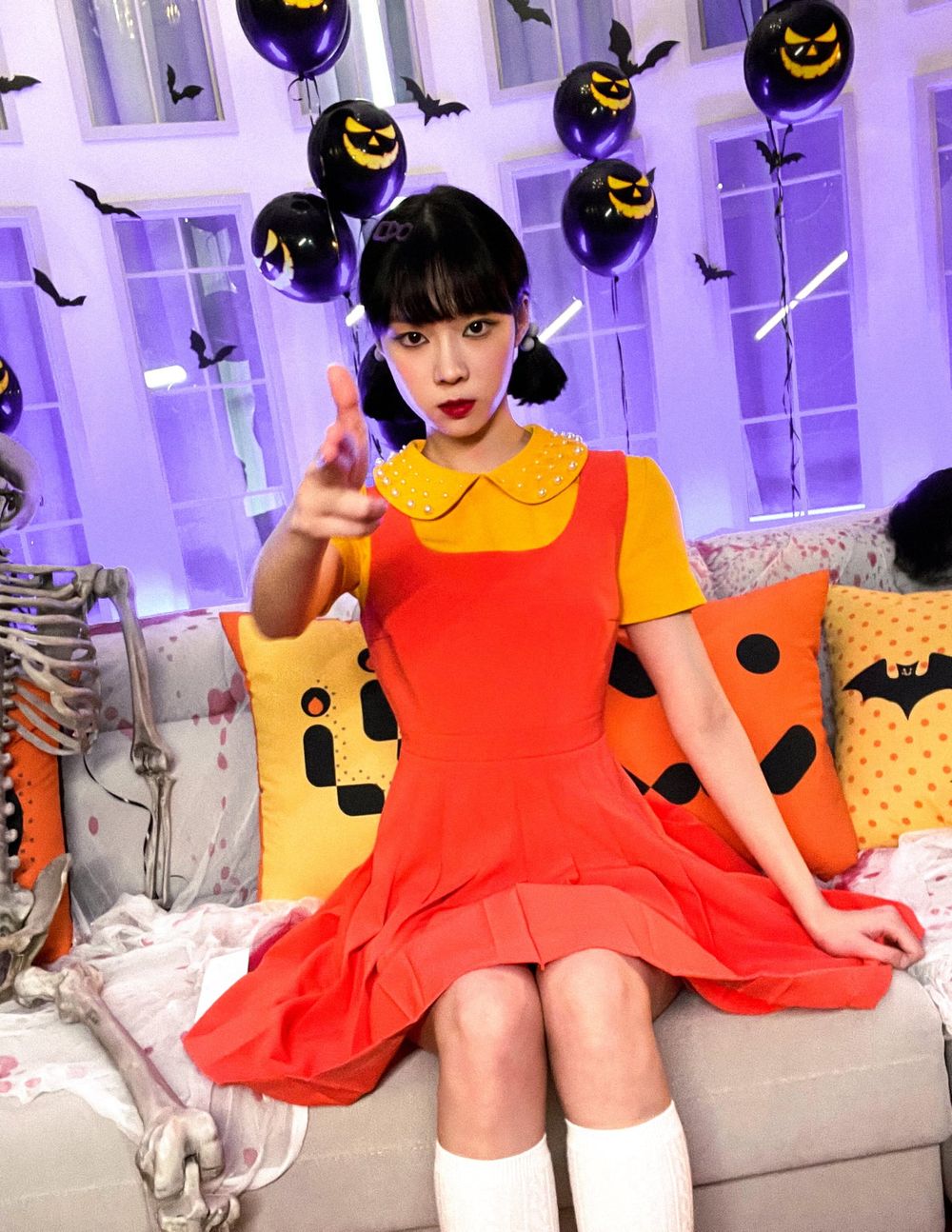 盤點8位討論度最高的女偶像萬聖節裝扮！薇娟「白雪公主」神還原，子瑜「黑魔女」＆Karina「紅心皇后」超用心！-10