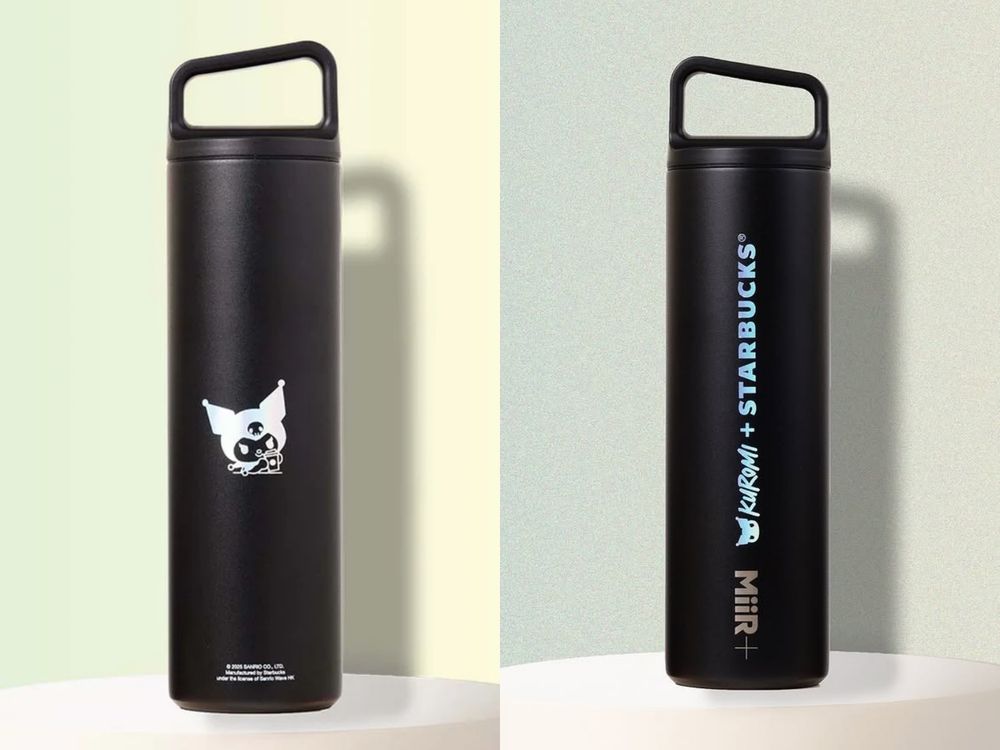 星巴克跟酷洛米聯名了！超Q「店員酷洛米玩偶、酷洛米&巴庫冷水杯、絨毛卡套」全都太想要！-4