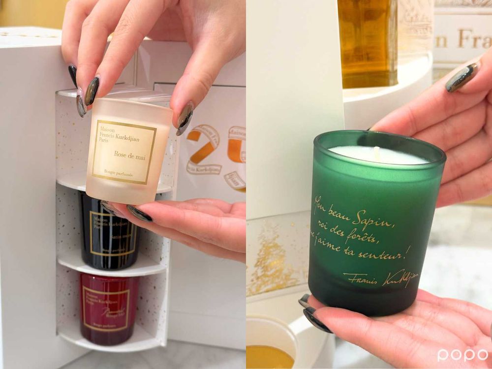 2025最想要聖誕香氛禮物！MFK史上最多款香氣「聖誕倒數月曆」，一次獲得萬元540淡香精、絲緞情懷髮香！-4