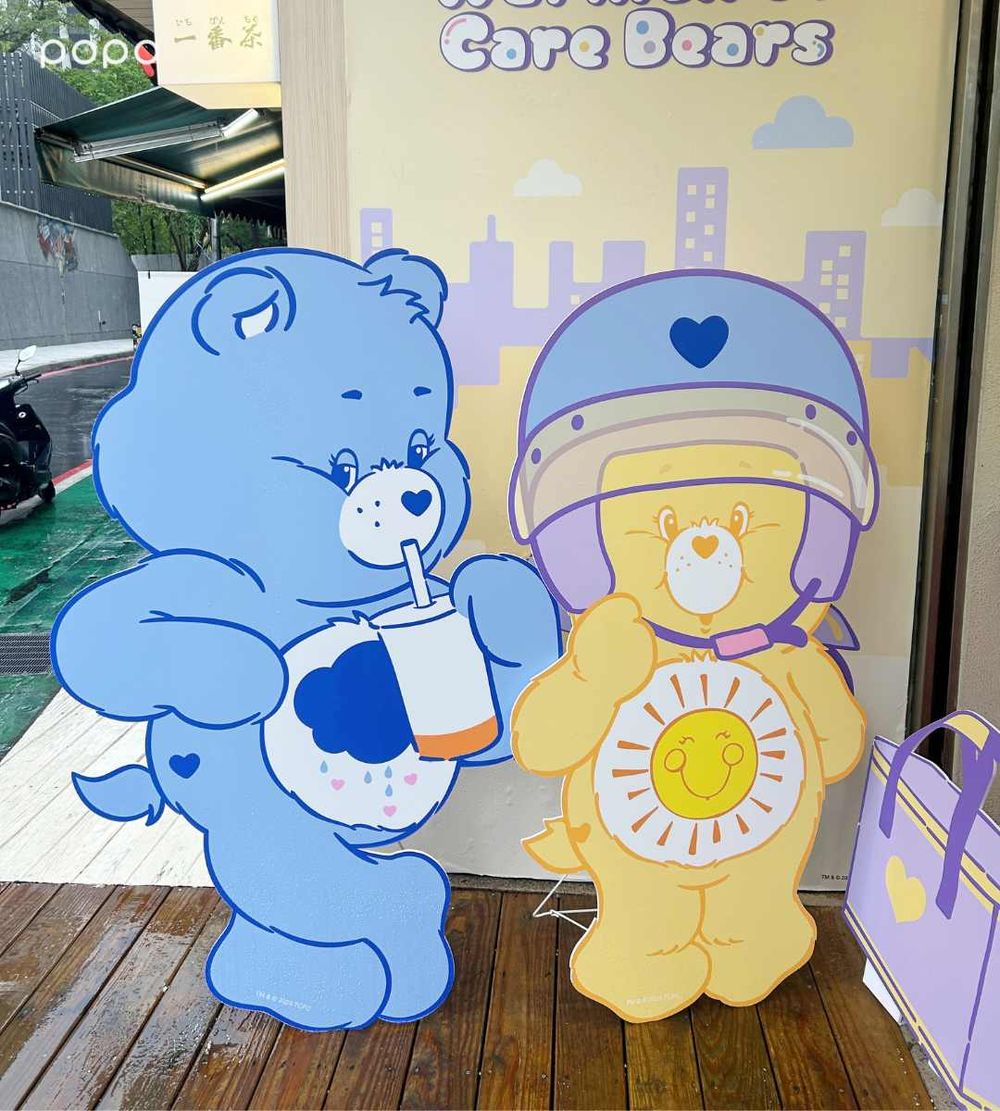 五桐號跟Care Bears聯名了！5款彩虹熊飲料杯可愛發瘋、還有「絨毛髮帶&飲料提袋」聯名周邊要買！-17