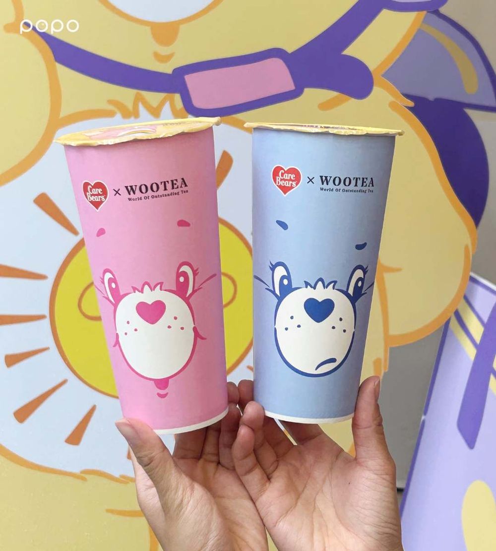 五桐號跟Care Bears聯名了！5款彩虹熊飲料杯可愛發瘋、還有「絨毛髮帶&飲料提袋」聯名周邊要買！-4