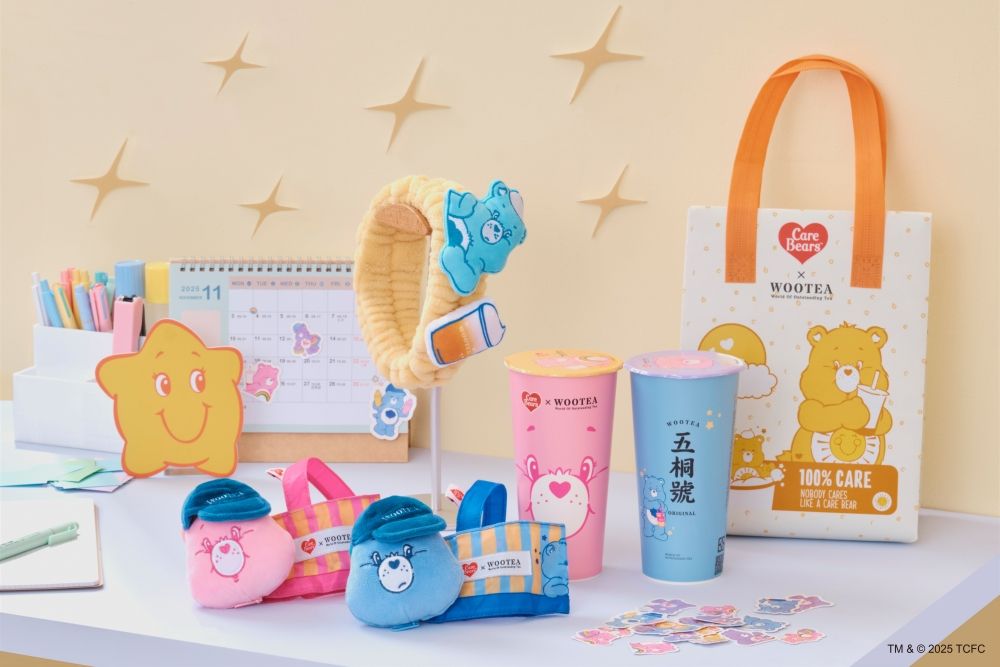 五桐號跟Care Bears聯名了！5款彩虹熊飲料杯可愛發瘋、還有「絨毛髮帶&飲料提袋」聯名周邊要買！-13