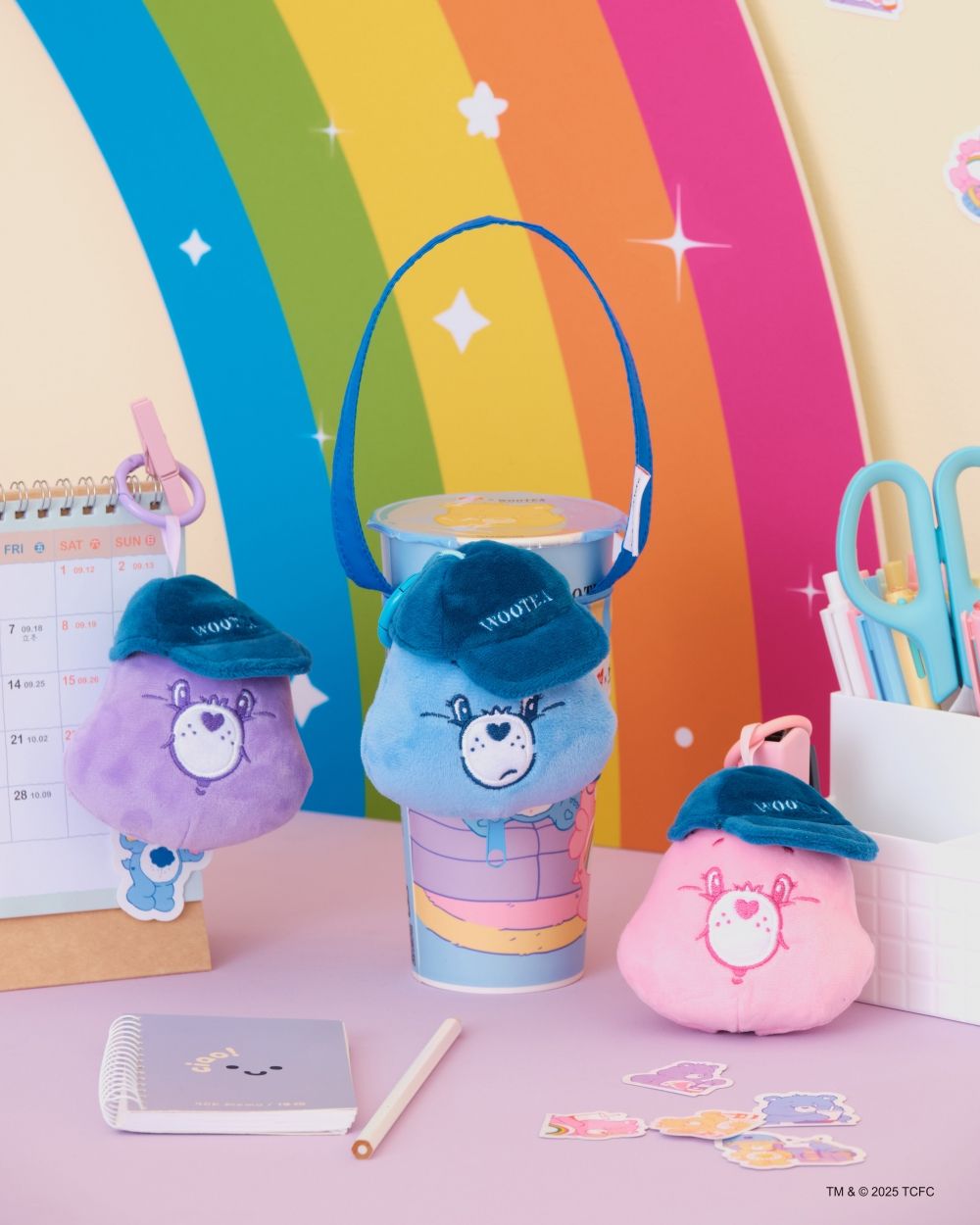 五桐號跟Care Bears聯名了！5款彩虹熊飲料杯可愛發瘋、還有「絨毛髮帶&飲料提袋」聯名周邊要買！-15