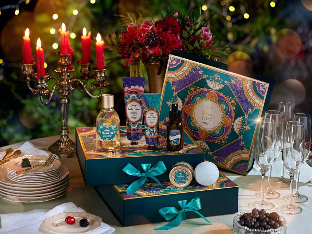 2025香氛聖誕禮物！SABON流光夜宴限量推出「城堡積木倒數月曆」，桂花、白木蘭、檀香交織，是華麗浪漫的皇室香氣！-4