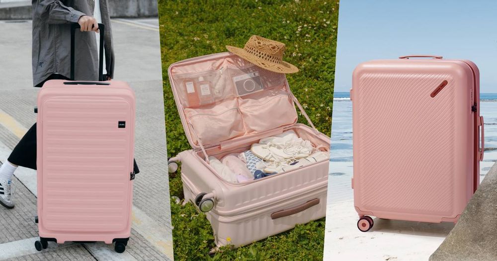 少女心融化！四大品牌「夢幻粉行李箱」推薦！Samsonite高顏值＋上掀設計超讚！-1