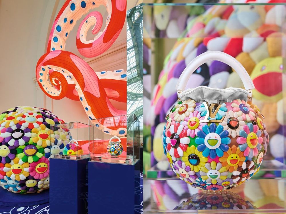 Louis Vuitton再聯手村上隆！超可愛章魚包、微笑小花包，完全是收藏等級！-2