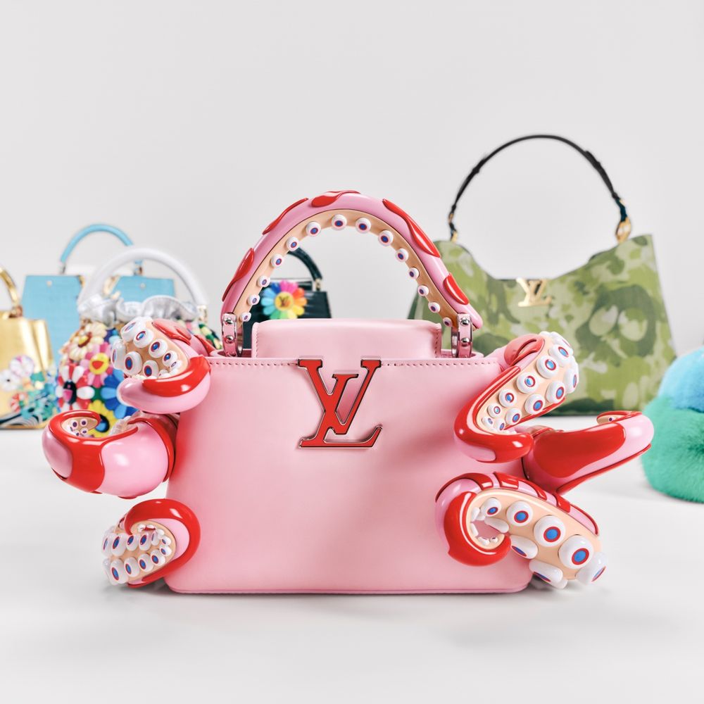 Louis Vuitton再聯手村上隆！超可愛章魚包、微笑小花包，完全是收藏等級！-10