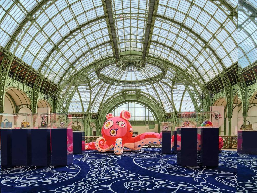 Louis Vuitton再聯手村上隆！超可愛章魚包、微笑小花包，完全是收藏等級！-13