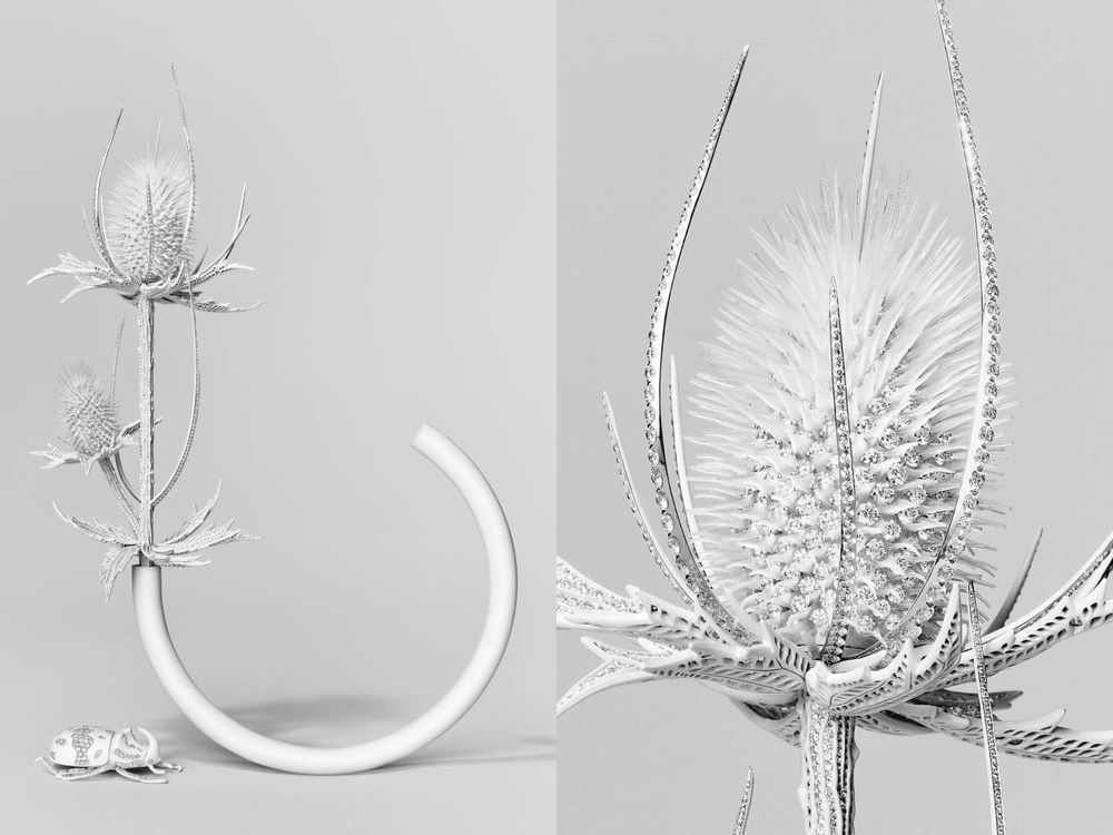 用看得也心滿意足！Boucheron全新高級珠寶！韓韶禧同款「胸針、戒指」美到眼睛移不開！-16