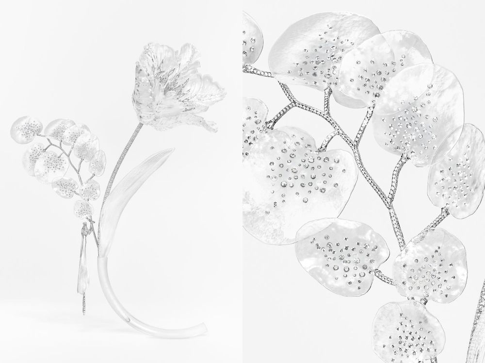 用看得也心滿意足！Boucheron全新高級珠寶！韓韶禧同款「胸針、戒指」美到眼睛移不開！-17