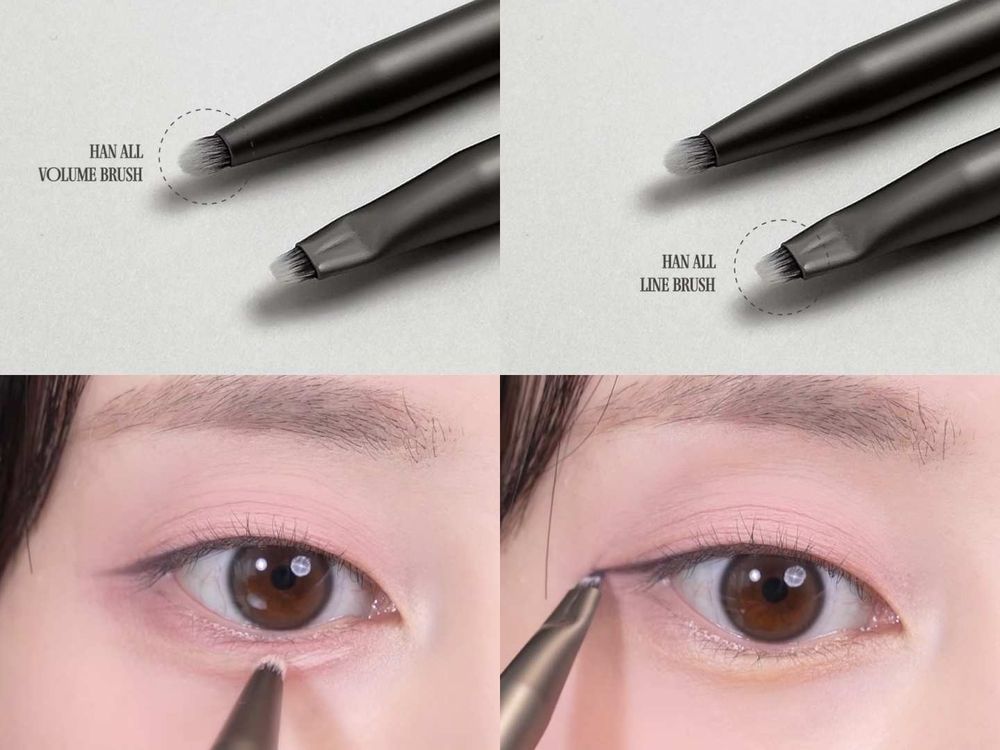 跨時代新型眼影重磅誕生！開賣即售光rom&nd「四色眼影膏」完美配色＋膏轉粉質地，眼影、臥蠶、眼線一盤搞定！-10