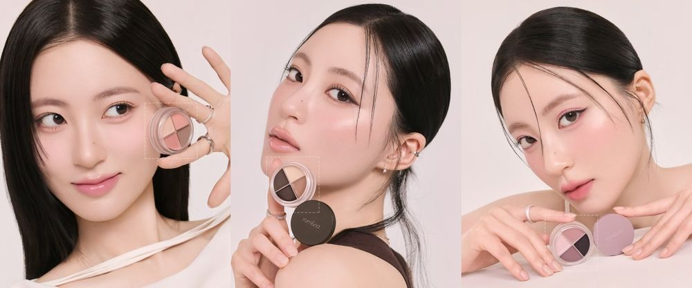 跨時代新型眼影重磅誕生！開賣即售光rom&nd「四色眼影膏」完美配色＋膏轉粉質地，眼影、臥蠶、眼線一盤搞定！-16